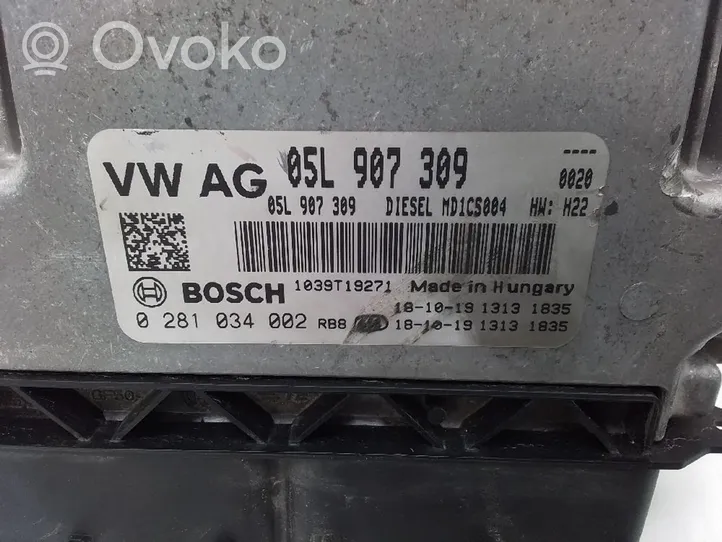 Audi Q3 8U Calculateur moteur ECU 0281034002