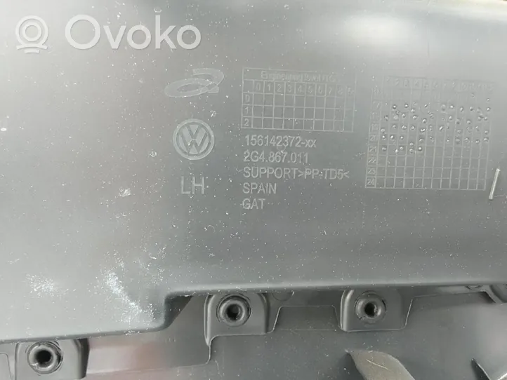 Volkswagen Polo VI AW Boczki / Poszycie drzwi przednich 2G4867011