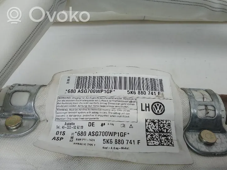 Volkswagen Golf VI Kurtyna airbag 5K6880741F