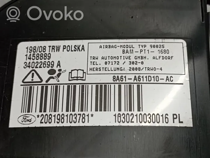 Ford Fiesta Poduszka powietrzna Airbag fotela 