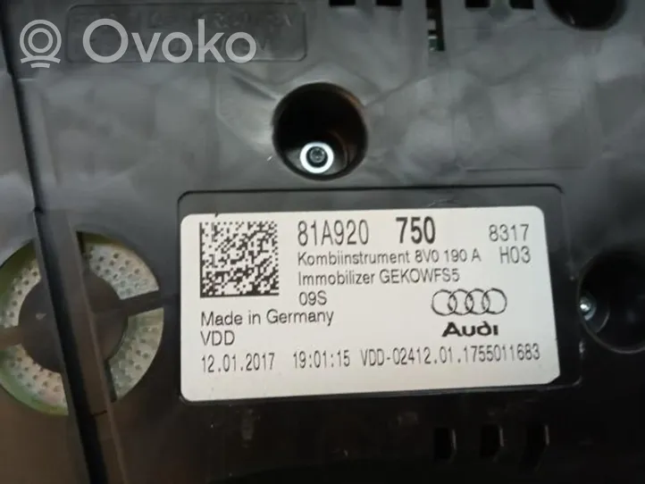 Audi Q2 - Licznik / Prędkościomierz 