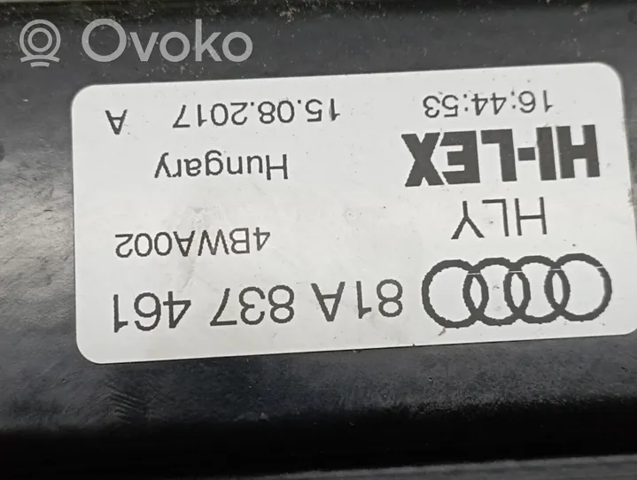 Audi Q2 - Etuikkunan nostomekanismi ilman moottoria 