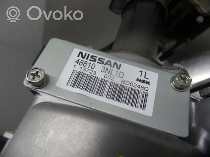 Nissan Leaf I (ZE0) Poignée / levier de réglage volant 