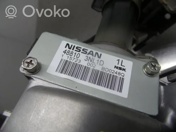 Nissan Leaf I (ZE0) Maniglia/leva di regolazione del volante 