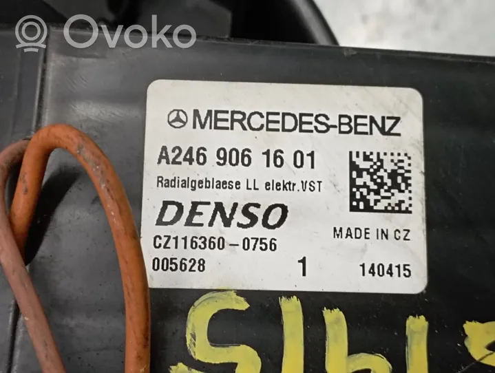 Mercedes-Benz A W176 Pulseur d'air habitacle 