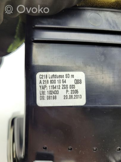 Mercedes-Benz CLS C218 X218 Garniture, panneau de grille d'aération latérale A2188301054