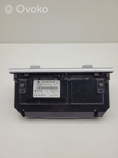 Audi A6 S6 C6 4F Panel klimatyzacji 4F2820043AA