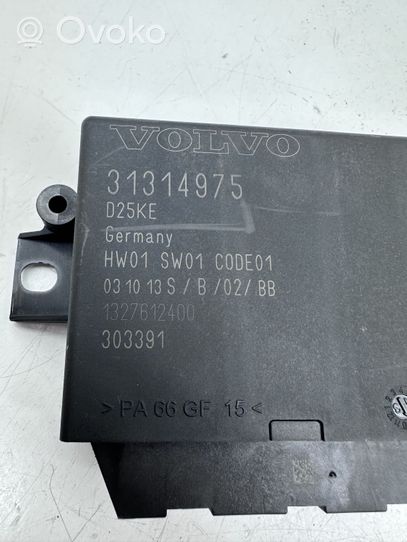 Volvo XC60 Centralina/modulo sensori di parcheggio PDC 31314975