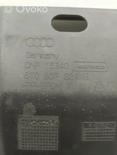 Audi A5 8T 8F Viršutinė dalis radiatorių panelės (televizoriaus) 8T0807081B