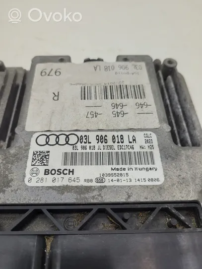 Audi A6 S6 C7 4G Moottorin ohjainlaite/moduuli 03L906018LA