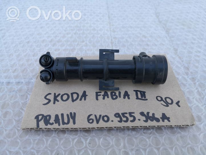 Skoda Fabia Mk3 (NJ) Ugello a spruzzo lavavetri per faro 6V0955966A