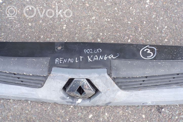 Renault Kangoo I Etupuskurin ylempi jäähdytinsäleikkö 