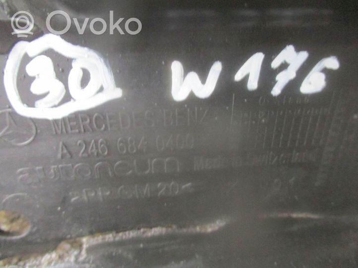 Mercedes-Benz A W176 Takapuskurin alustan suoja välipohja A2466840400