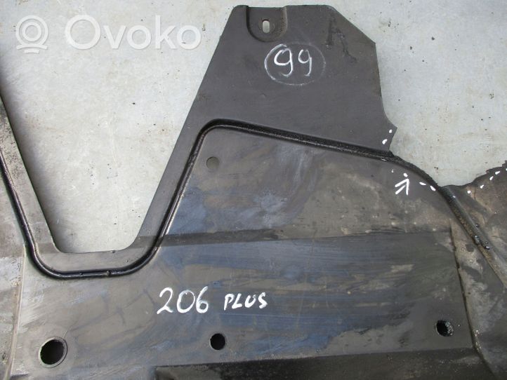 Peugeot 206+ Cache de protection sous moteur 9658617880