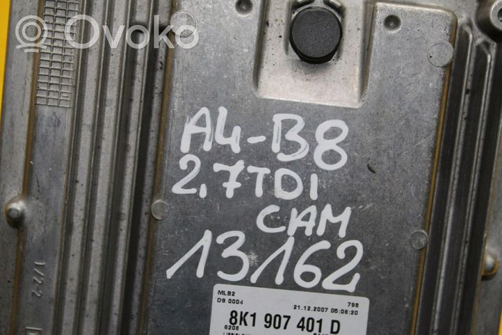 Audi A4 S4 B8 8K Moottorin ohjainlaite/moduuli (käytetyt) 8K1907401D