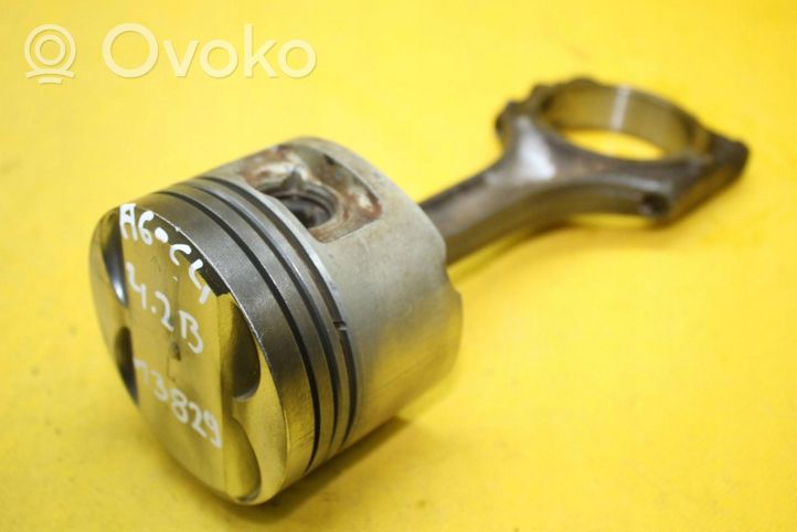 Audi A6 S6 C4 4A Piston with connecting rod 077B