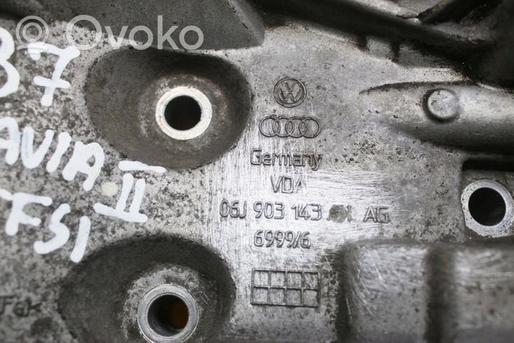 Skoda Octavia Mk2 (1Z) Supporto di montaggio del filtro dell’olio 