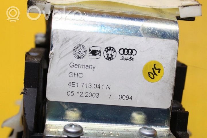 Audi A8 S8 D3 4E Selettore di marcia/cambio sulla scatola del cambio 4E1713041N