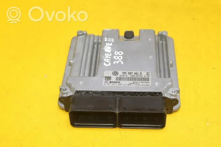 Porsche Cayenne (92A) Komputer / Sterownik ECU silnika 7P5907401D