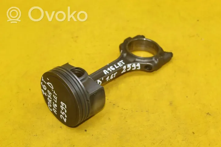 Opel Astra H Piston with connecting rod 0791B