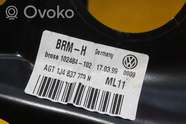 Volkswagen Golf IV Mécanisme de lève-vitre avec moteur 1J4837729N