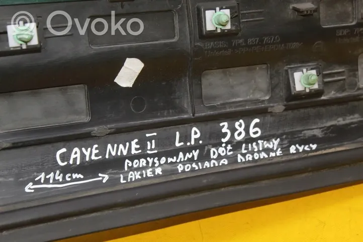 Porsche Cayenne (9Y0 9Y3) Listwa drzwi przednich 7P5839788G