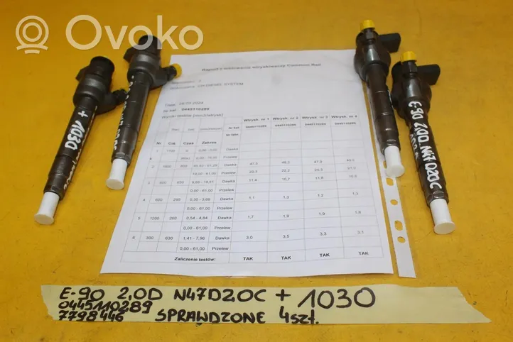 BMW 5 F10 F11 Injecteur de carburant 0445110289