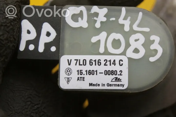 Audi Q7 4L Czujnik poziomowania świateł osi przedniej 4E0907503C