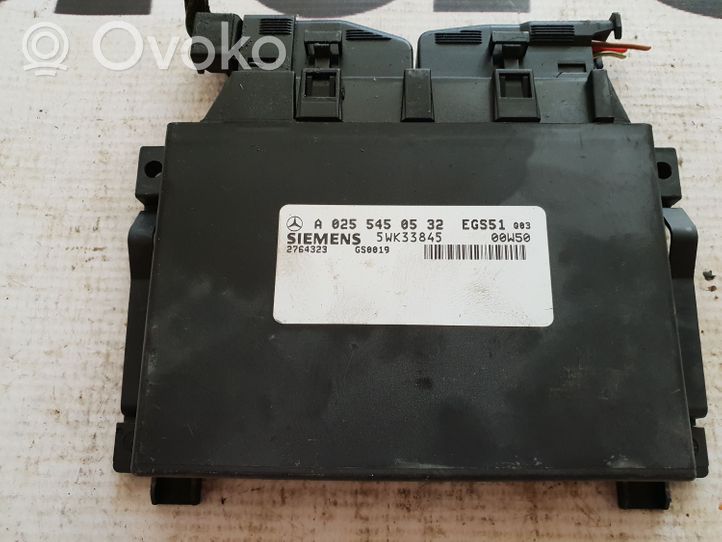 Mercedes-Benz C AMG W203 Gearbox control unit/module A0255450532