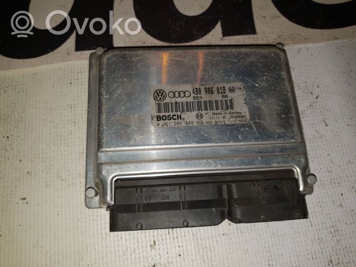 Volkswagen PASSAT B5 Calculateur moteur ECU 4B0906018AA