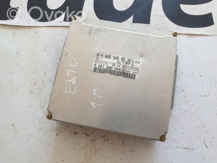 Mercedes-Benz CL C215 Sterownik / Moduł ECU A0265456532