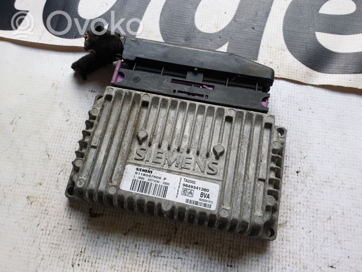 Peugeot 307 Module de contrôle de boîte de vitesses ECU S118047505F