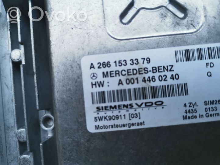 Mercedes-Benz B W245 Variklio valdymo blokas A0014460240