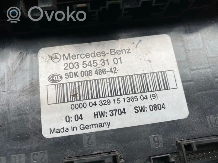 Mercedes-Benz C W203 Unité de contrôle SAM A2035453101