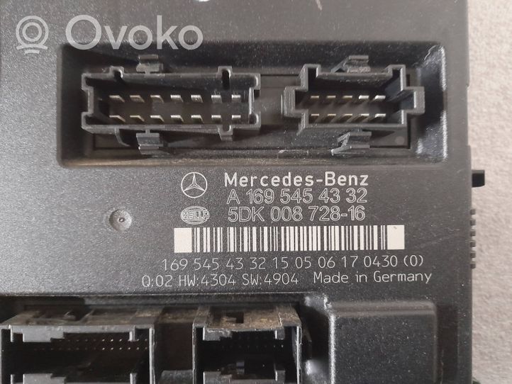 Mercedes-Benz A W169 Mukavuusmoduuli a1695454332