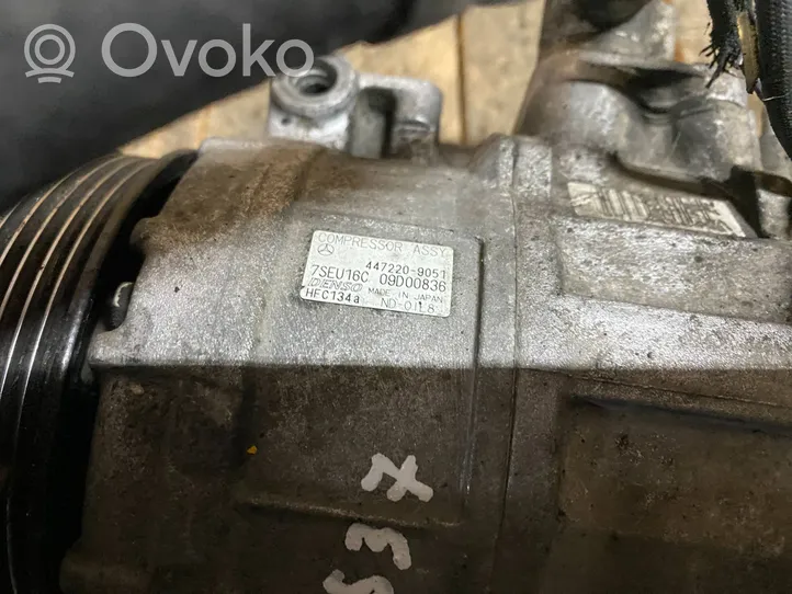 Mercedes-Benz E W211 Compressore aria condizionata (A/C) (pompa) 4472209051