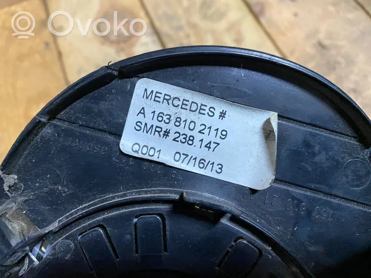 Mercedes-Benz ML W163 Sivupeilin lasi a16338102119