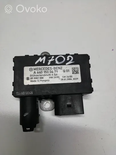 Mercedes-Benz A W169 Glow plug pre-heat relay A6401530479