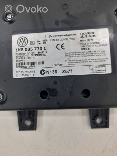 Volkswagen Touran I Bluetoothin ohjainlaite/moduuli 1k8035730c