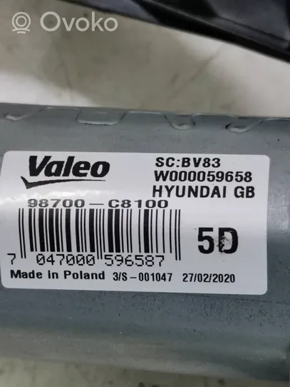 Hyundai i20 (BC3 BI3) Moteur d'essuie-glace arrière 98700C8100