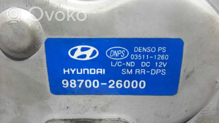 Hyundai Santa Fe Wischermotor Heckscheibe 9870026000