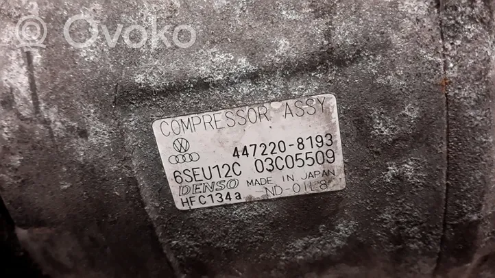 Audi A2 Oro kondicionieriaus kompresorius (siurblys) 8Z0260805A