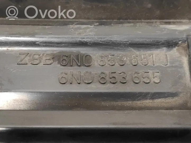 Volkswagen Polo Grille de calandre avant 6N0853651