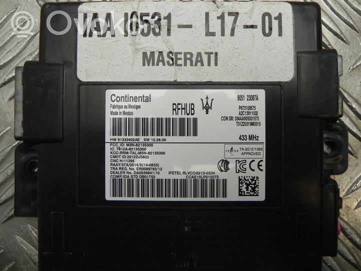 Maserati Levante Muut ohjainlaitteet/moduulit 670108575