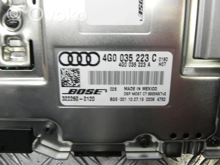 Audi A6 S6 C7 4G Garso stiprintuvas 4G0035223C