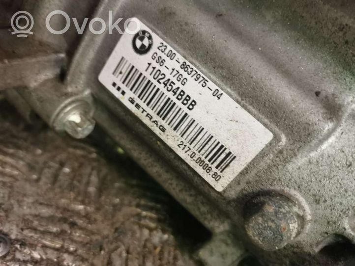 BMW 3 F30 F35 F31 Manualna 5-biegowa skrzynia biegów GS617BGSBBB