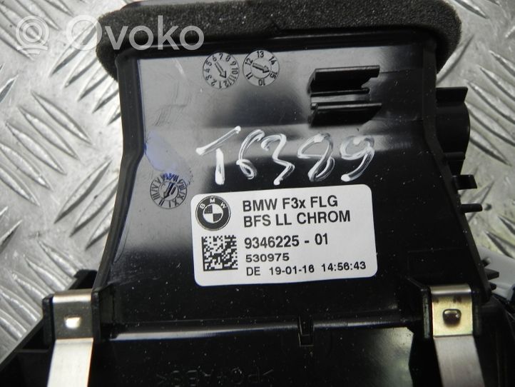 BMW 3 F30 F35 F31 Kratka nawiewu tylna tunelu środkowego 9346225