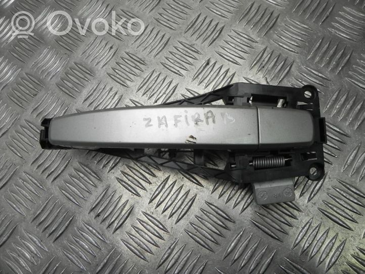 Opel Zafira B Loading door exterior handle 24463524