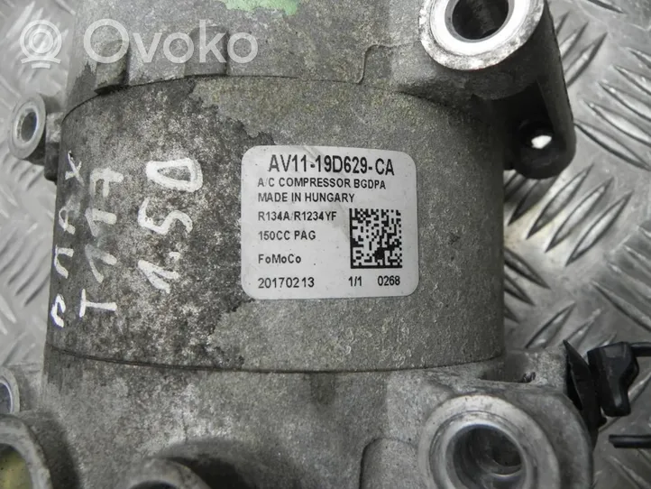 Ford B-MAX Compresor (bomba) del aire acondicionado (A/C)) AV1119D629CA