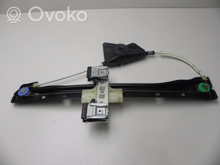 Volkswagen Up Front door window regulator with motor 1S4837462A